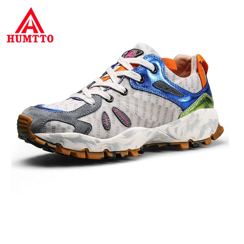 

Outdoor Fashion Casual Women Shoes High Quality Genuine Leather Sneakers Soft Non-slip Wear Resistant Lace-up Shoes Woman