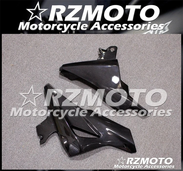Подходит для Honda CBR250R 2011 2012 2013 углеродное волокно краска средняя сторона пластины щит части обтекателя
