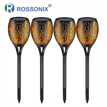 

4pcs/lot 96 LED Solar Light Outdoor IP65 Waterproof Solar Lamp Garden Light Flickering Flame Torches Lamp Decoration Lighting