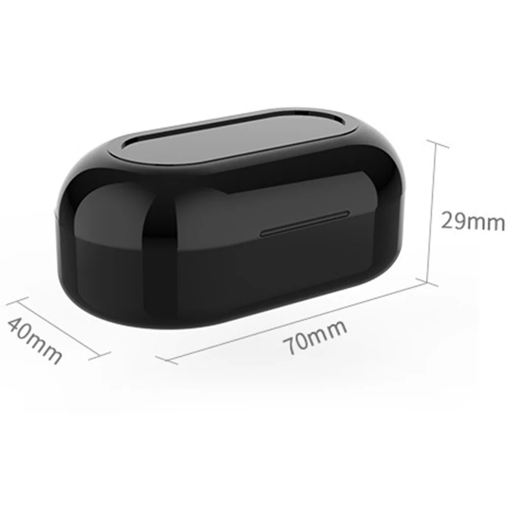 Hi-fi стерео TWS для бега на открытом воздухе мини с микрофоном в ухо спортивный светодиодный блок питания для зарядки беспроводные наушники Bluetooth 5,0