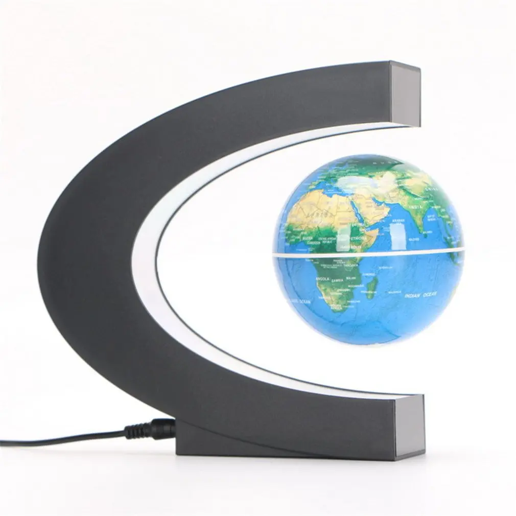 

Magnetic Levitation Globe Night Light Floating World Map Ball Lamp Cool Lighting Office Home Decoration Terrestrial Globe Lamp