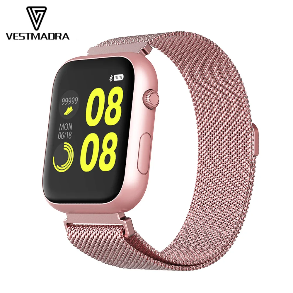 Смарт-часы VESTMADRA VX16 с Bluetooth мужские и женские спортивные часы пульсометр