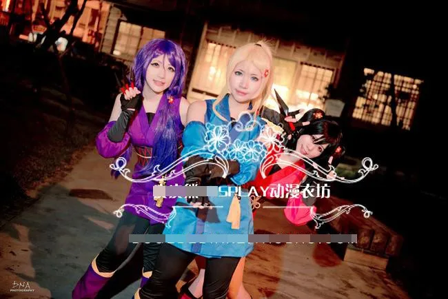Аниме Love Live! Tojo Nozomi Ninjia Before Awanken, Униформа, платье, костюм для косплея, кимоно+ бюстгальтер+ повязка на ноги+ пояс+ веревка