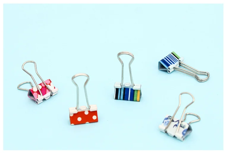 fresh lovely printing binder clips long tail clip bookmarks metal paperclip