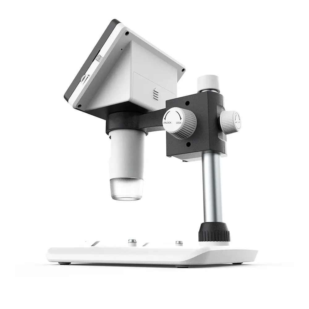 Electron Microscope Inskam307 Photos Real-Time Video Mobile Phones Screen Microscope Portable 4.3 Inch Display Inspection
