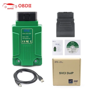

SVCI DoIP For JLR OBD2 OBDII Diagnostic Tool STC SVCI DoIP for PATHFINDER/ JLR SDD V156 FVDI Online Programming ECU Scanner