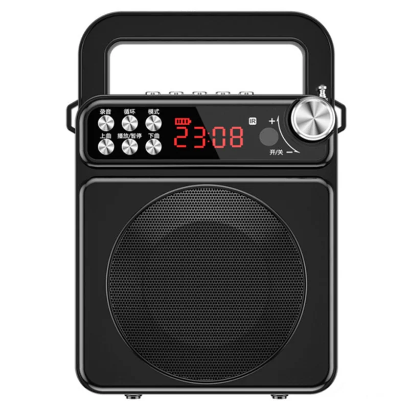 Портативный беспроводной Bluetooth-динамик FM-радио TF-карта USB MP3 музыкальный плеер