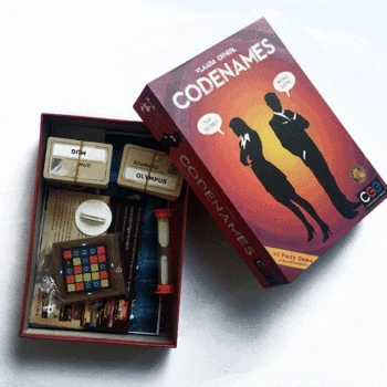 

Action Code Codenames English Version of Chess and Toys Anti-human Card Board Game Card Confidential Code Board Game