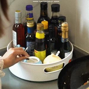 360 Rotating Storage Tray Multi-Functional Set Of 2