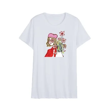 

GONTHWID New Fashion Hip Hop T Shirt Harajuku T-Shirts Letter Print Tops Short Sleeve Round Neck Women Top Tees Female Men