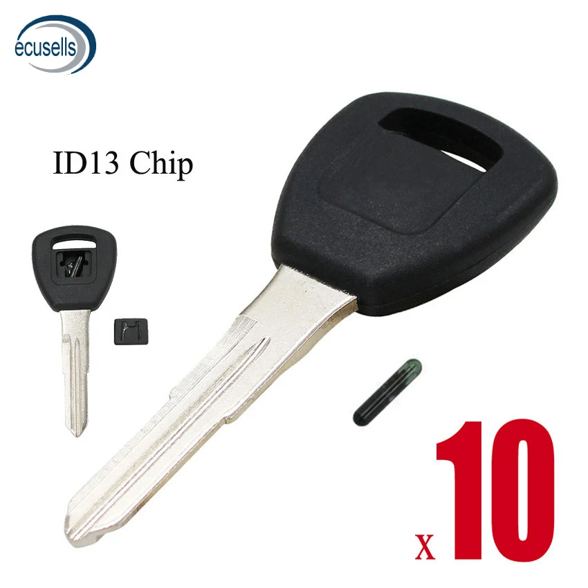 10 шт./лот транспондер ключ чип ID13 ID 13 для HONDA Key|Ключ от авто| |