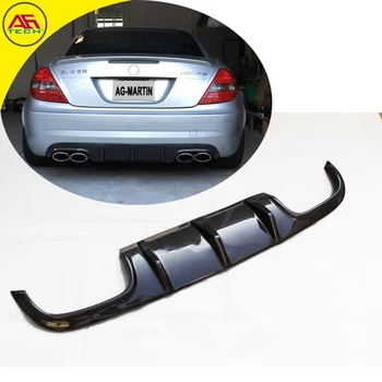 

Carbon fiber R171 rear bumper lip chin rear diffusor auto back bumper cover diffuser for Mercedes-Benz SLK class R171 05-10