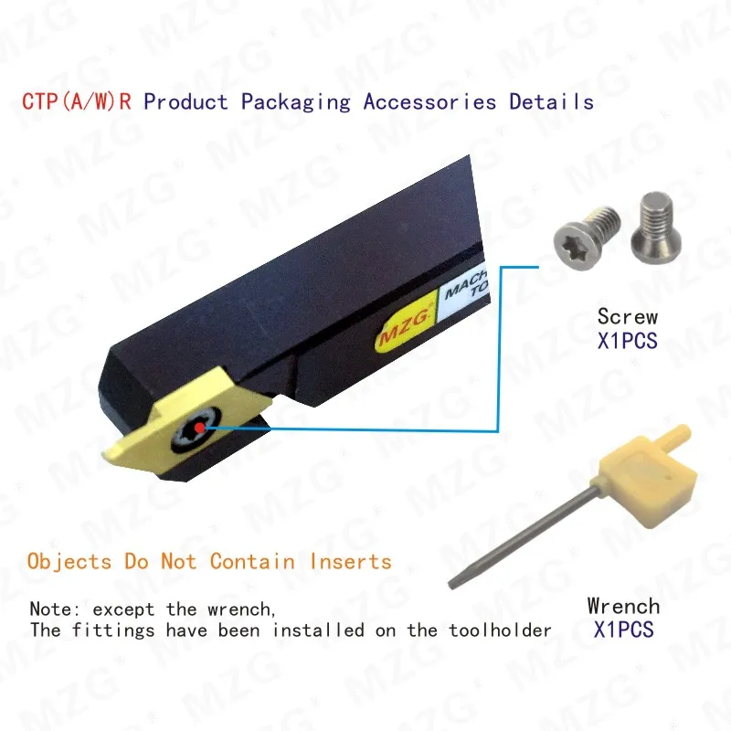 Mocask CTPR резак CTPR10 расточной бар нож токарный станок с ЧПУ Арбор пазовки мелких частей обработки токарный инструмент