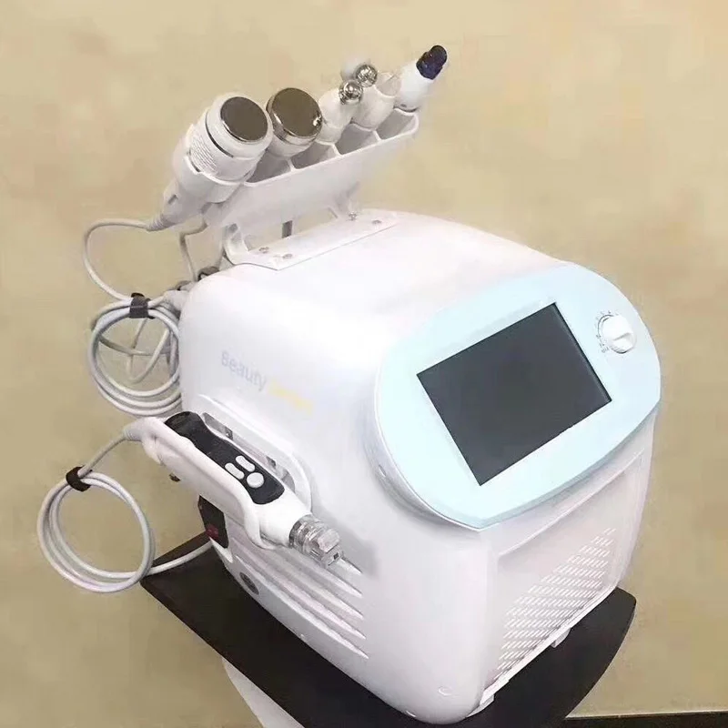 US $669.77 HighTech Treatment Techniques 6 In 1 H2O2 Oxygen Dermabrasion Deep Cleansing Skin Lift Anti Aging Machine