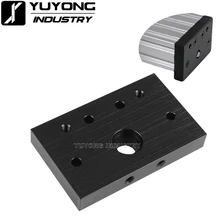 Openbuilds – imprimante 3D, c beam, support d'extrémité, type U, matériau en aluminium, plaque de montage faciale 