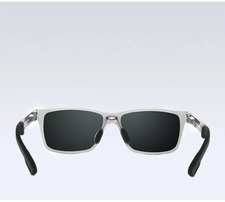 Мужские поляризованные солнцезащитные очки VEITHDIA из алюминия и магния, солнцезащитные очки для вождения, прямоугольные Оттенки для мужчин, Oculos masculino Mal