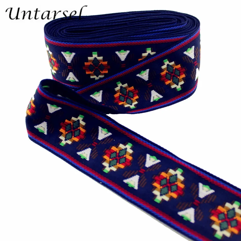 Untarsel 5cm Φ ремень Геометрическая подвеска отделка жаккардовая ткань tarsel сумка