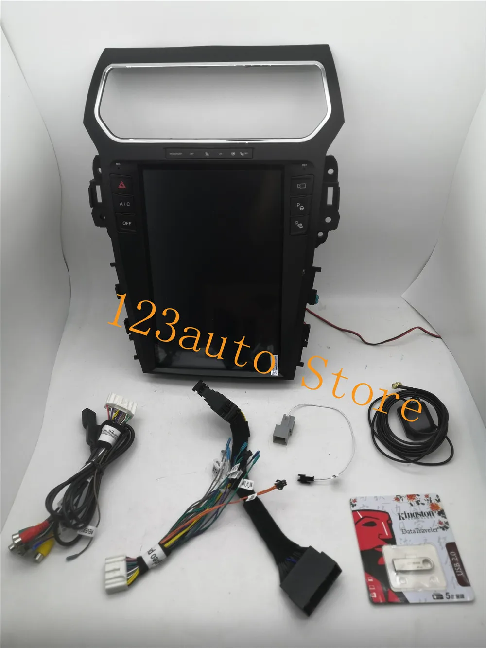 12,1 дюймов вертикальный Tesla стиль Android 8,1 автомобильный DVD gps плеер Авто навигация для Ford Explorer 2011- PX6 CARPLAY HDMI радио