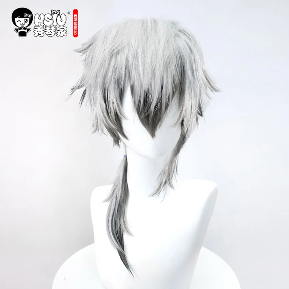 Hsiu Juego Arknights Silverash Peluca De Ropa Para Cosplay Pelo Corto Blanco Plateado Para Nino Accesorios Para El Pelo Del Oido Plateado Peluca Sintetica De Fibra Aliexpress