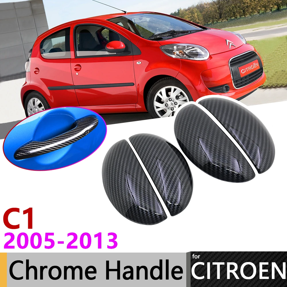 Chrom Auto Türgriff Abdeckungen Trim Für Citroen C3 Mk1 2002 2003 2004 2005  2006 2008 2009 Styling Zubehör Aufkleber - AliExpress