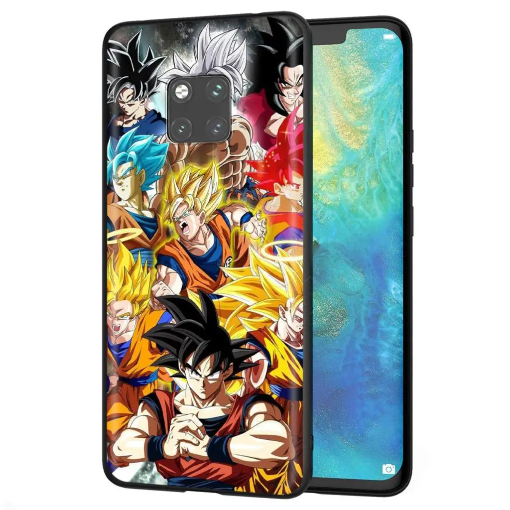Webbedepp Dragon Ball Z Super DBZ Goku чехол для Huawei P8 P9 P10 P20 P30 Lite Pro P Smart Z Mini