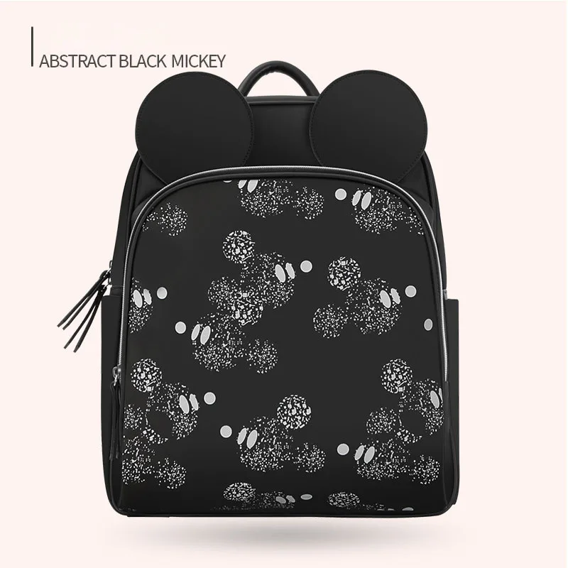 abstract black Сумка для подгузников disney Mommy рюкзак для подгузников Mommy Fashion дорожная сумка-Органайзер для младенцев - Color: abstract black