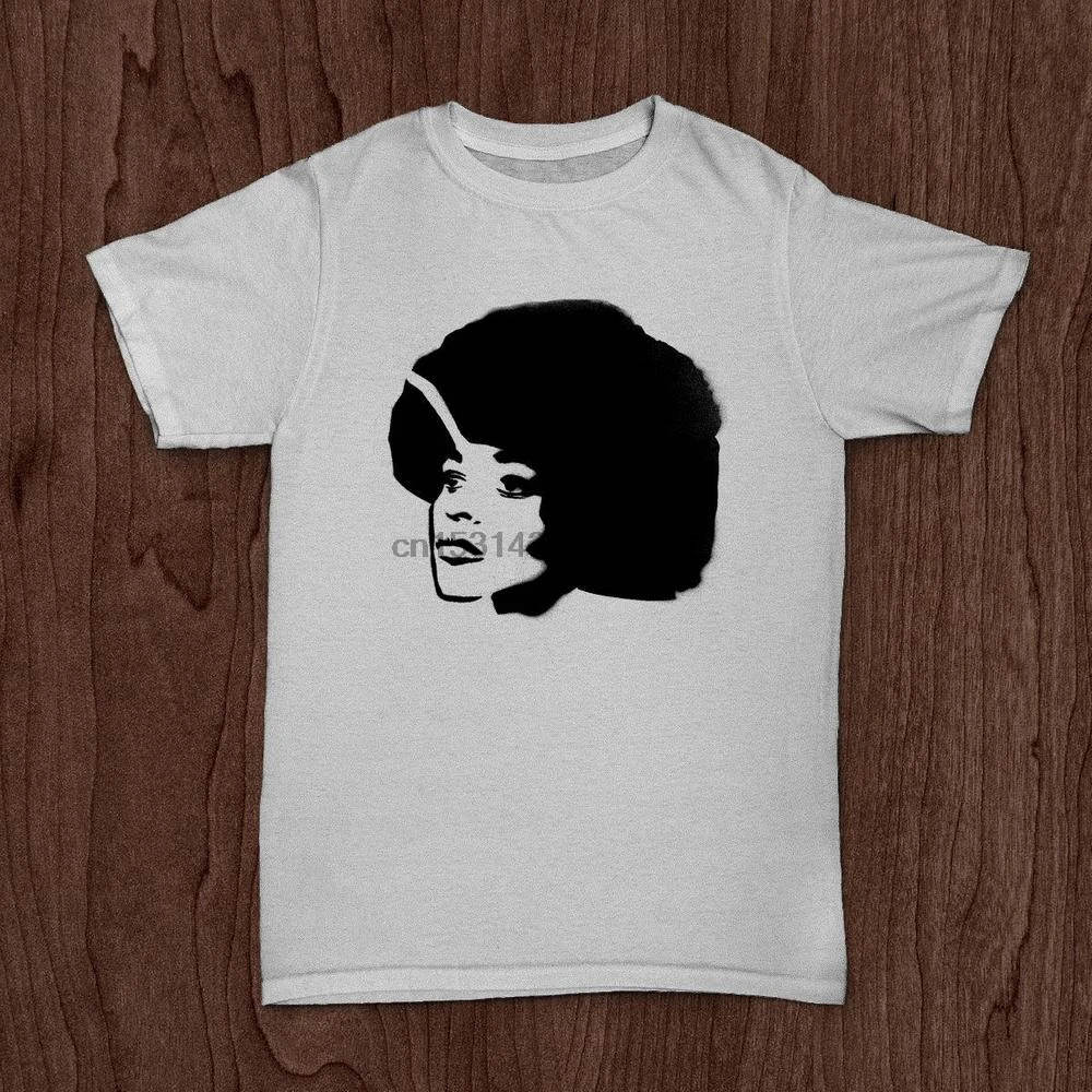 Angela Davis (Заказная авторская футболка) | Мужская одежда