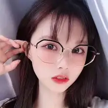 Женские очки, оправа для мужчин, анти-синий светильник, оправа для очков, винтажные круглые прозрачные линзы, очки, оптическая оправа для очков