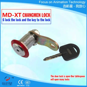 

22mm XT Red Edge Zinc Alloy Arcade Machine Cam Lock Type Long Lock Apply To The Door Lock Of The Game Machine