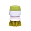1PC Cleaning Brushes Dish Washing Tool Soap Dispenser Refillable Pans Cups Bread Bowl Scrubber Kitchen Goods Accessories Gadgets ► Photo 3/6
