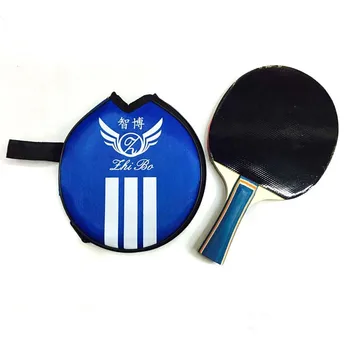 

1Pcs Student Beginner Sports Ping Pong Bats Horizontal Grip Pimples In Table Tennis Racket for Home Indoor Outdoor Training