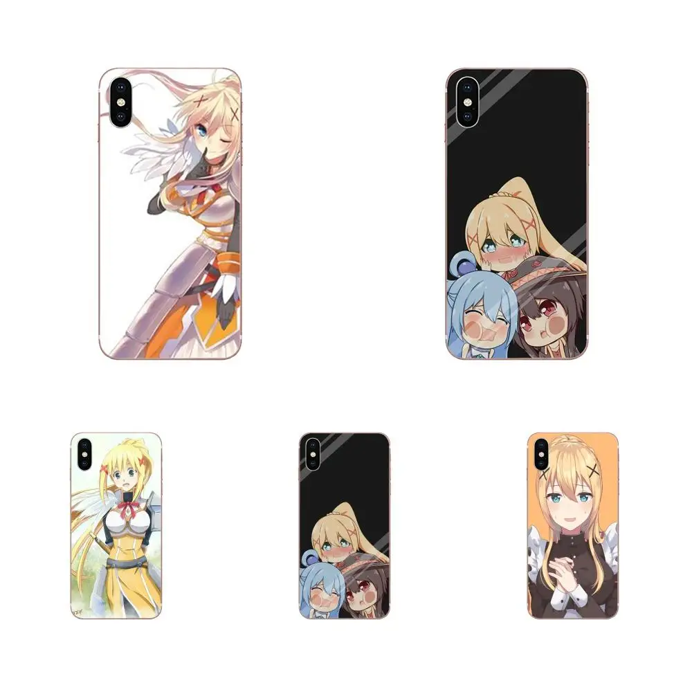 Аниме Сексуальная девушка тьма Konosuba для Huawei Honor 5C 5X 6A 6X 7 7A 7X 8 8A 8S 8X 9 10 30 Lite Pro Y6 II Y7 Y9