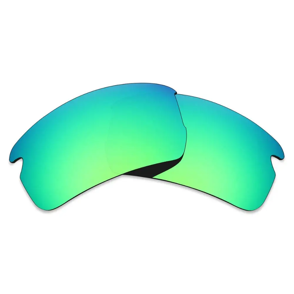 Emerald Green Mryok поляризованные Сменные линзы для солнцезащитных очков оакли Flak 2,0 Asian Fit OO9271(только линзы)-несколько вариантов - Цвет линз: Emerald Green