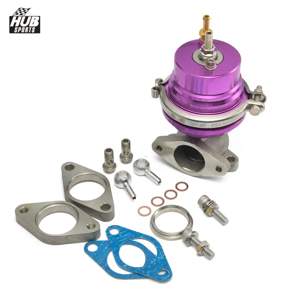 

Purple Adjustable 38mm External Turbo V-Band V Band Wastegate Turbocharge Flange HU-B006