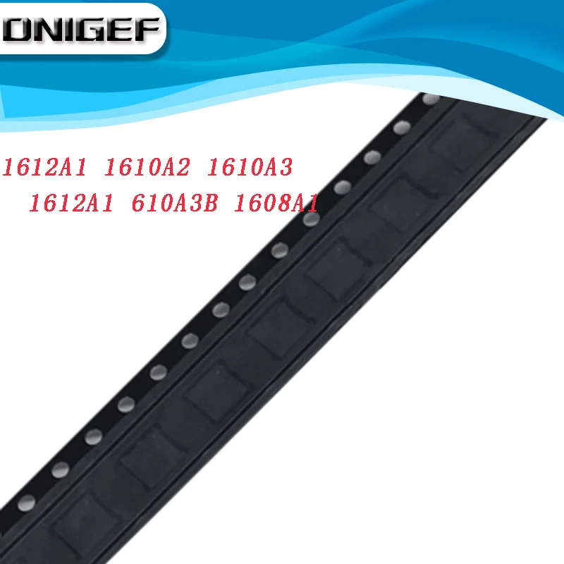U2 USB tristar ic 1608A1 1610A1 1610A2 1610A3 610A3B 1612A1 IC for iPhone 5/5S/6/6P/7/7P/8/8P/X/XS/XSMAX/XR U2 IC USB 100% NEW electronic component ic component ic components n channel fet lcd management ic
