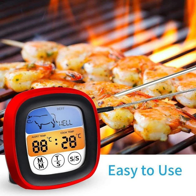 Food Meat Thermometer Probe Replacement Waterproof Temperature Probe  Cooking Thermometer Probe Sensor Stainless Steel - AliExpress