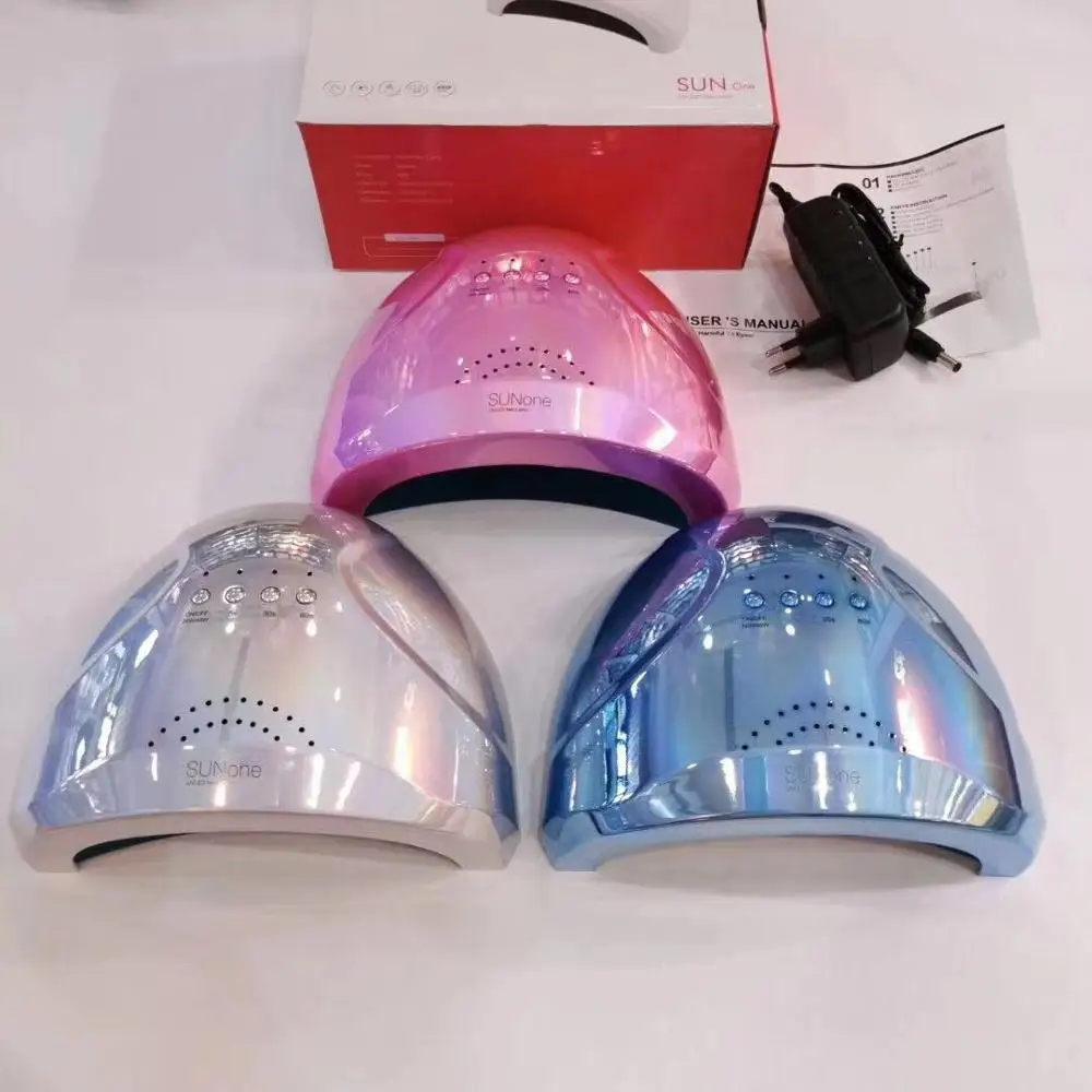 48 Вт/24 Вт SUNone LED & UV лампа для ногтей белый свет Быстрый гель лак Сушилка