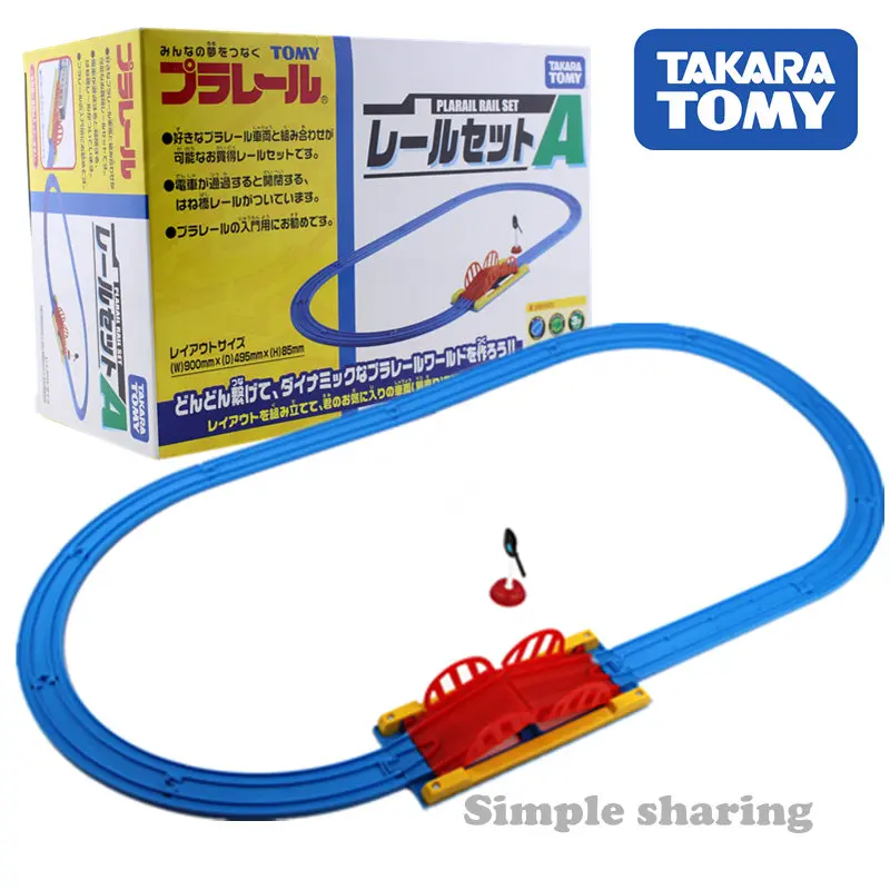 Takara Tomy Tomica Plarail аксессуар для трека пластиковый рельс литье под давлением миниатюрный поезд часть Модель комплект Горячая поп детская безделушка