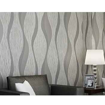 

3D Three-dimensional Wave Pattern Non-woven Wallpaper For Bedroom Living Room TV Background Wall Decoration