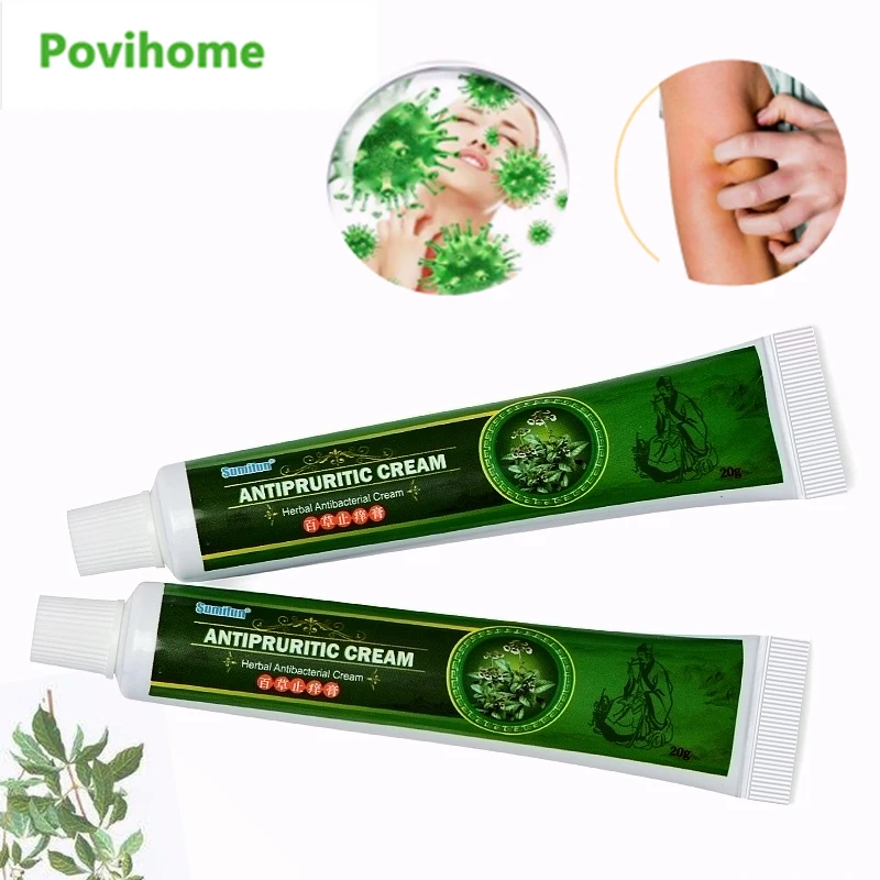 2pcs Antipruritic Cream Psoriasis Ointment For Bacteriostasis Dermatitis Pruritus Eczematoid Herba Medical Plaster D3003 | Красота и