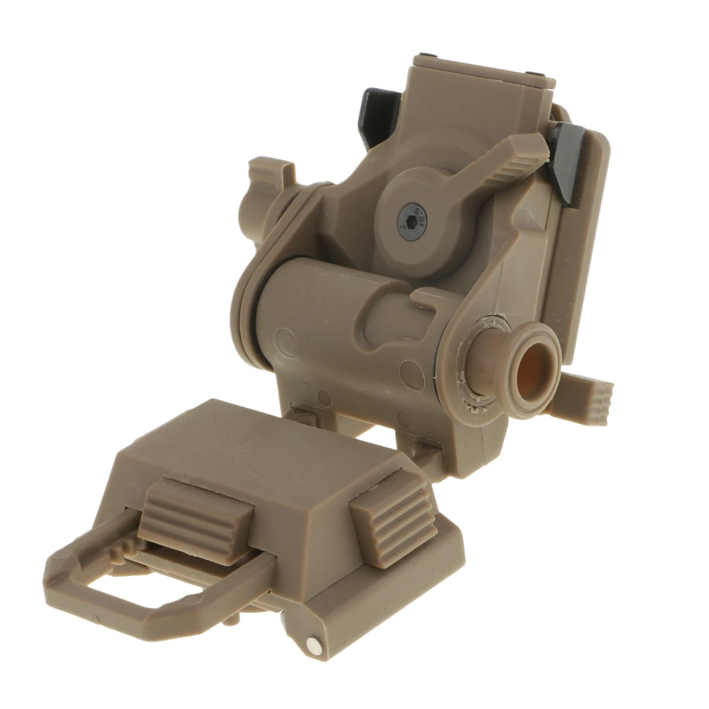   L4 - G24   Night   Vision   Googgles   NVG   Holder   FAST   MICH   ACH      Mount - Brown, as described