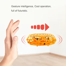 НЛО анти-столкновения Летающий вертолет неопределенный летательный аппарат детектор мини индукционный беспилотный Детский Электрический радиоуправляемый Дрон игрушки