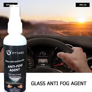 

Auto Anti-fog Agent Car Glass Nano Hydrophobic Coating Spray Automotive Antifogging Agent Glasses Helmet Defogging Nano Repair