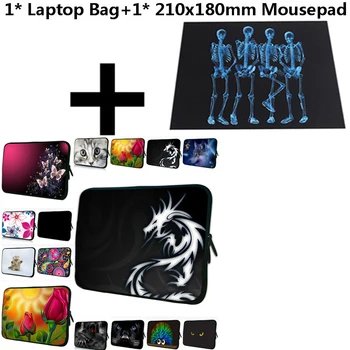 

Casual Mens Boys 21x18cm Gaming Mouse Pad+17 15 Laptop Bag For Lenovo Yoga 530 iPad Mini Asus ZenPad 14 7 12 13 10 Notebook Case