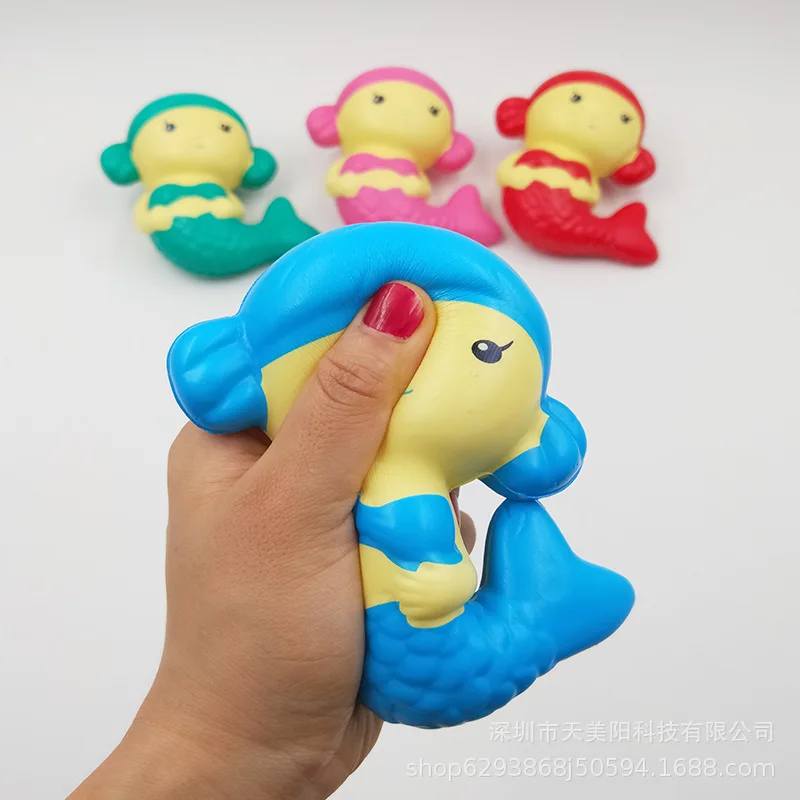 Стиль мягкие игрушки Русалка мягкие игрушки модель с ароматом модель животного Расслабление мягкие игрушки