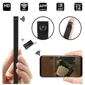 

2020 Newest 1080P Full HD H.264 Ultra Mini WIFI Flexible Camera Video Audio Recorder Motion Detection Camcorder IP P2P