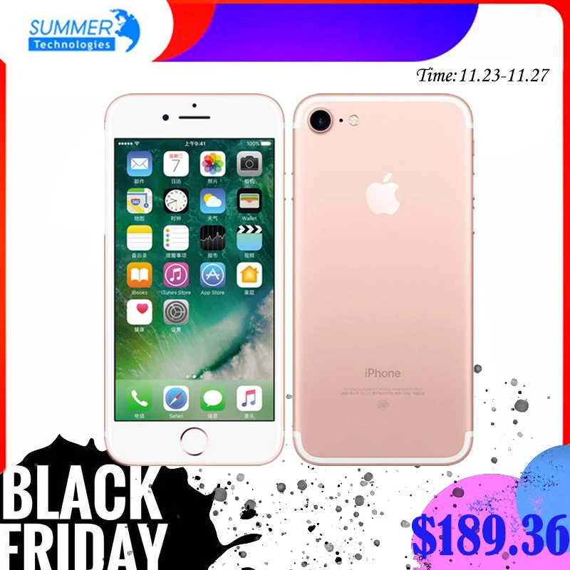 Original Apple iPhone 7 Quad Core 2GB RAM 32/128GB