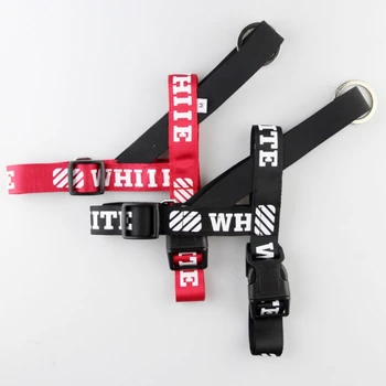 

Pet Dog Collar Harness Leash For Dogs Pet Harness Vest Puppy Large dog leash Collar Fashion Pet Leashes For French Bulldog