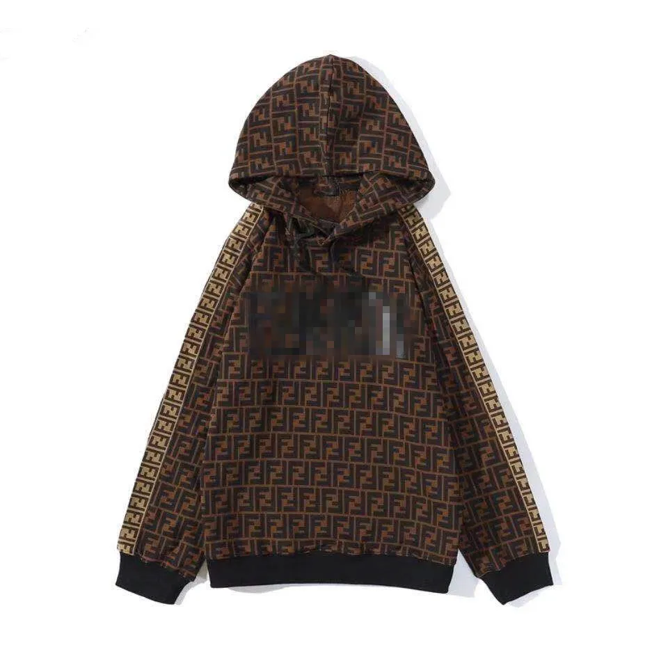 

2020 autumn and winter new OW black and white color hand-painted pattern 20SS letter hoodie men and women with the same FD