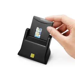 Цифровая настольная Настольная мини Универсальная Подставка для смартфона устройства считыватель смарт-карт USB оплата